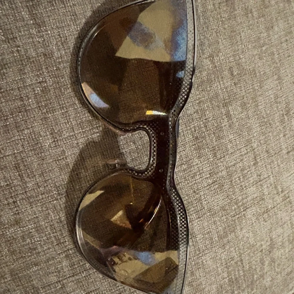 Valentino Black and Brown Sunglasses